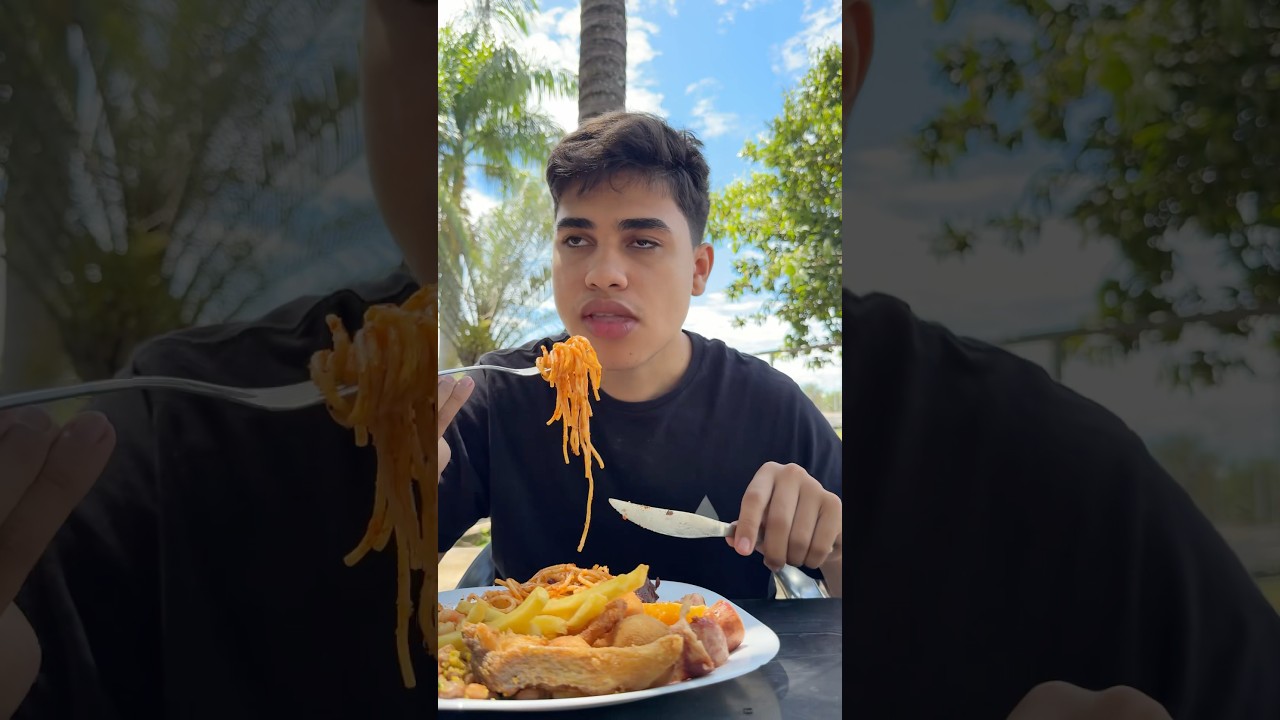 Montando um prato de almo&ccedil;o bastante Tunado 🍛🤩! #shorts