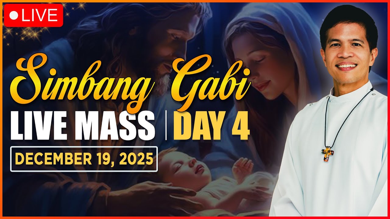 FILIPINO SIMBANG GABI LIVE MASS TODAY - DAY 4 II DECEMBER 19, 2025 II FR. FIDEL ROURA