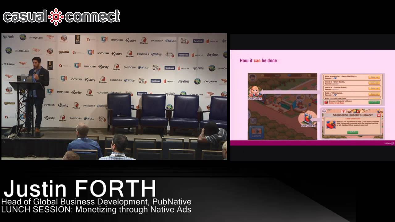 Monetizing through Native Ads | Justin FORTH