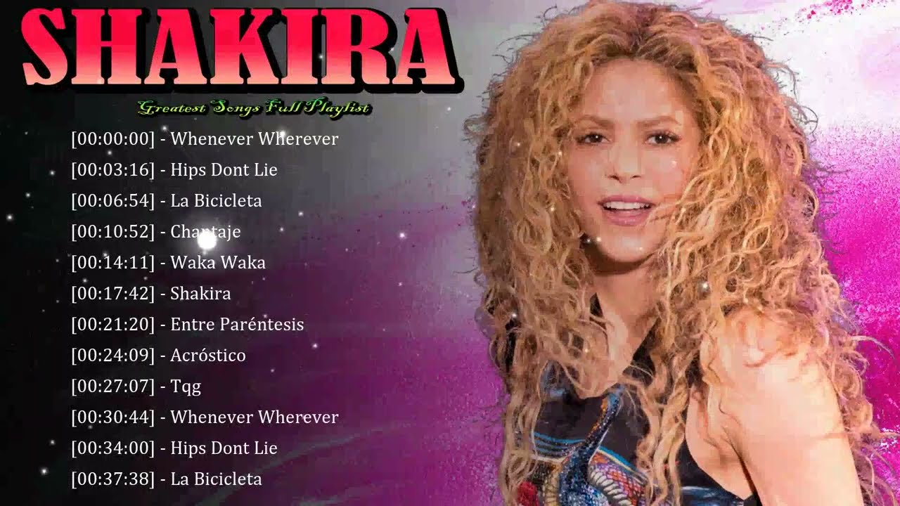 🌹 Shakira – Latin pop magic blending love, empowerment, and unforgettable performance 🎵