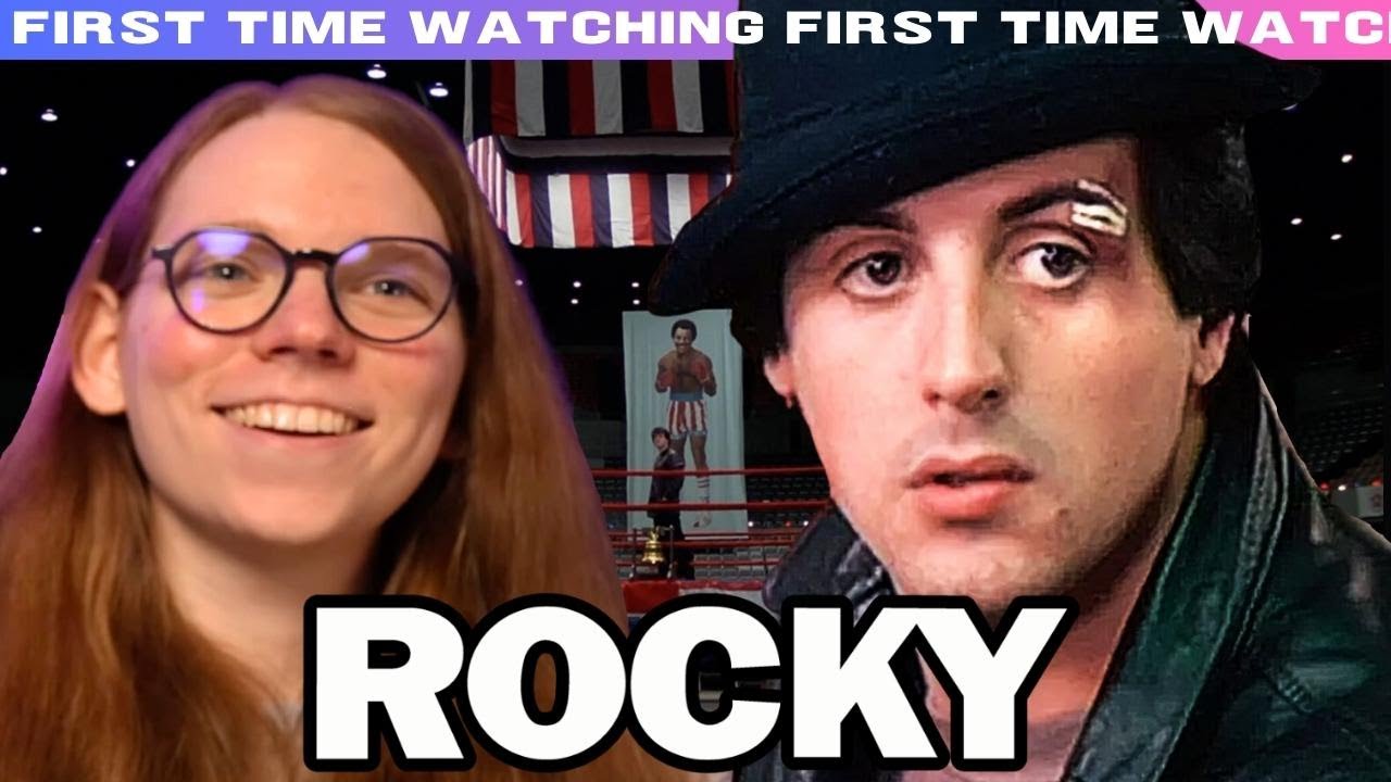 Her FIRST TIME Watching ROCKY (1976)