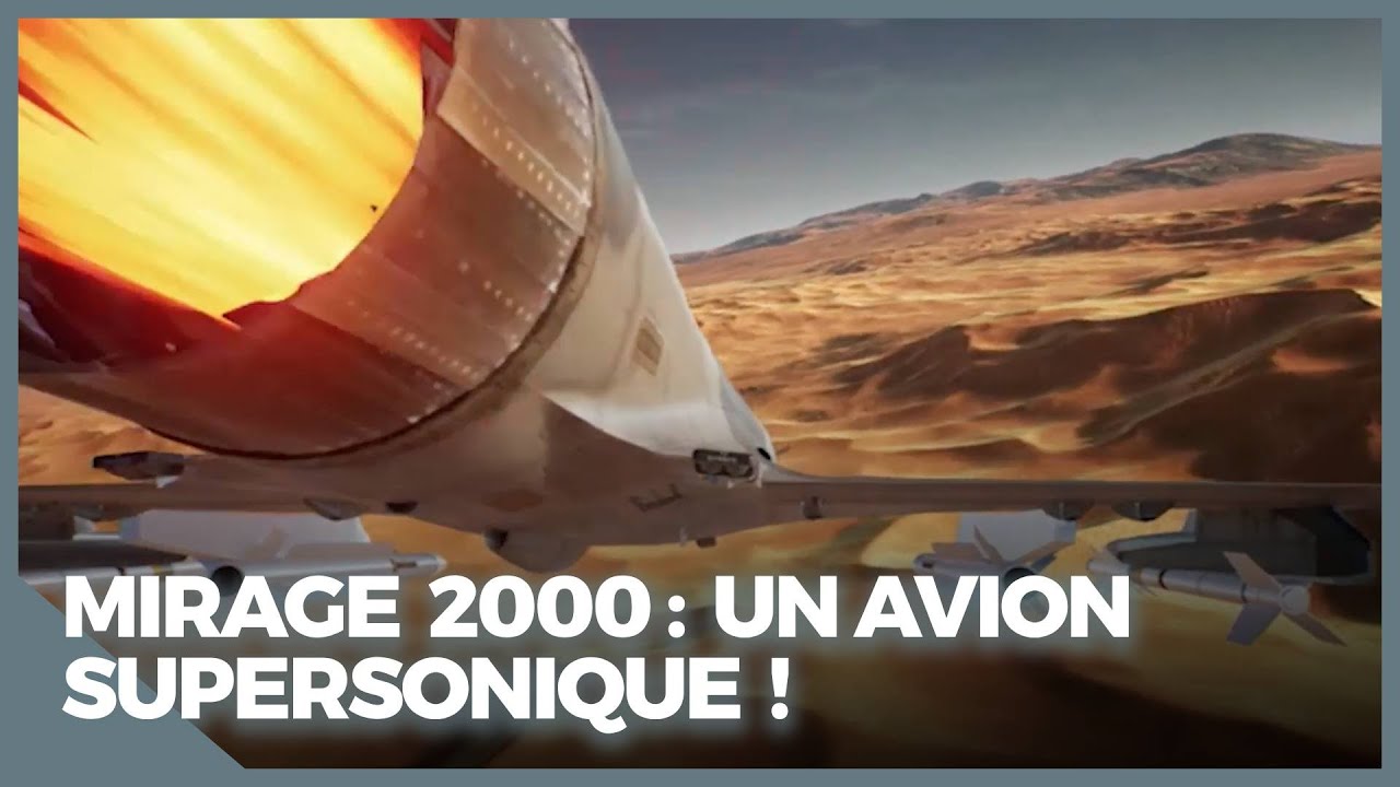 Les performances supersoniques du Mirage 2000 !