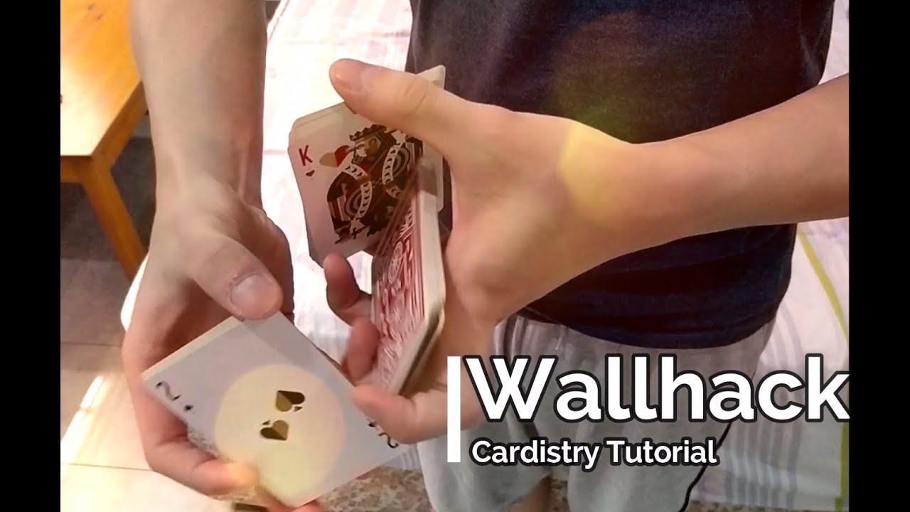 Cardistry Tutorial: Wallhack (Intermediate Two-Handed Cut)