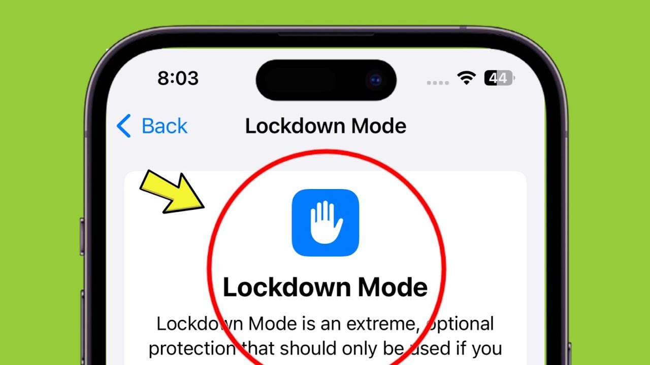 iPhone me Lockdown Mode Kya Hota hai | What is lockdown mode in iPhone 15 Pro