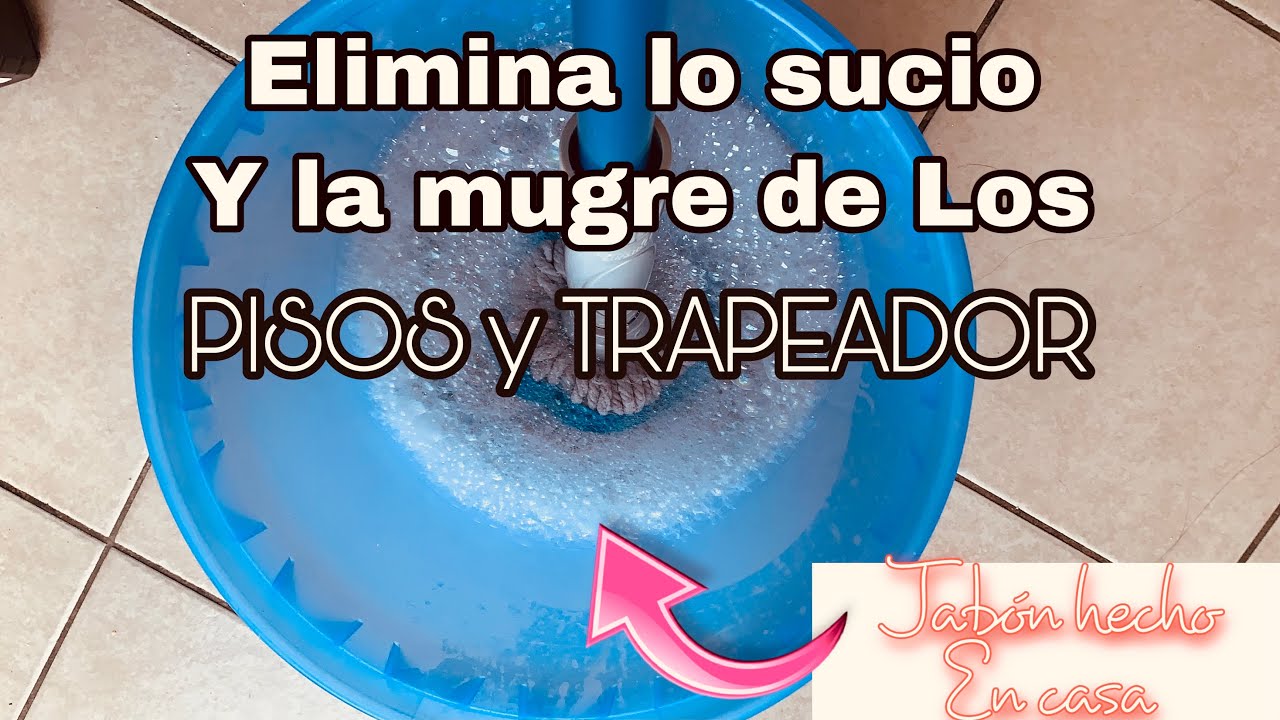 ✅ELIMINA lo SUCIO y la MUGRE DE LOS PISOS y TRAPEADOR CON 2 INGREDIENTES QUE TIENES EN CASA #tips
