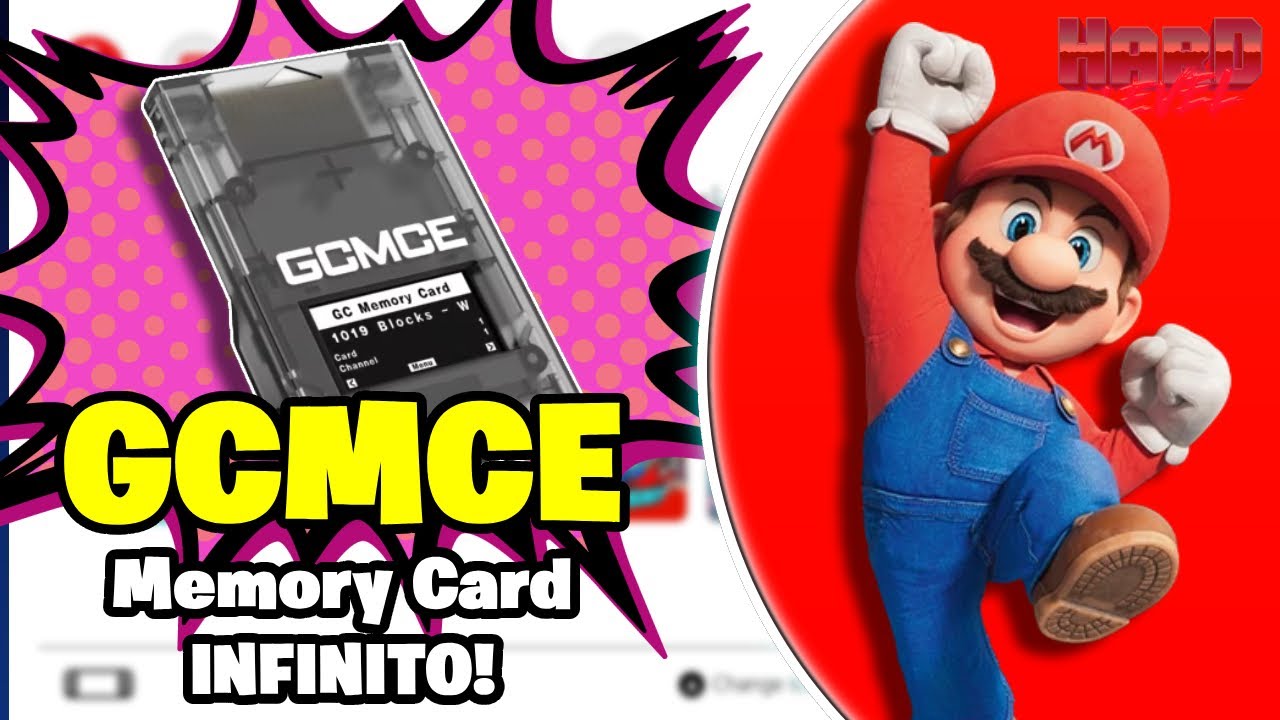 GCMCE - Novo Memory Card INFINITO para Game Cube e Wii!