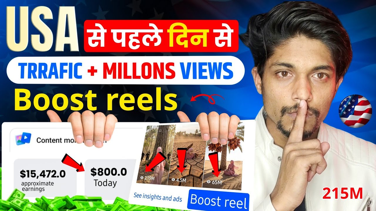 Facebook USA Page Full Course 2026 | First Day Se USA Traffic + Million Views