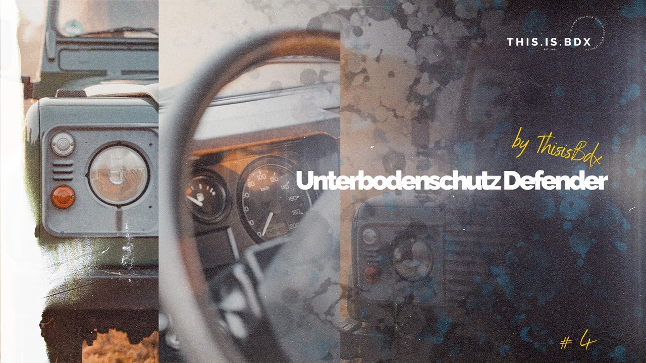 Land Rover Defender 110 Unterbodenschutz sowie Versiegelung PART1