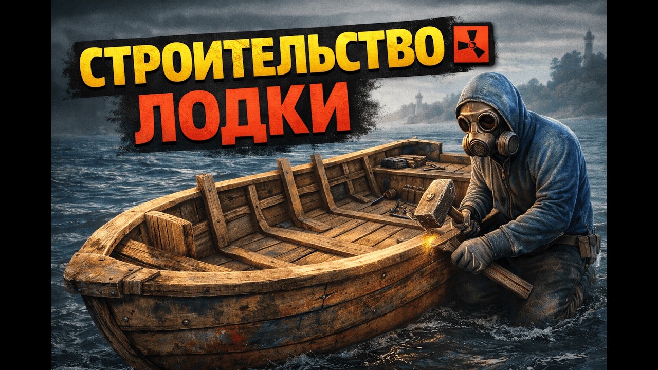 ГАЙД на СТРОИТЕЛЬСТВО ЛОДКИ С НЫЧКОЙ