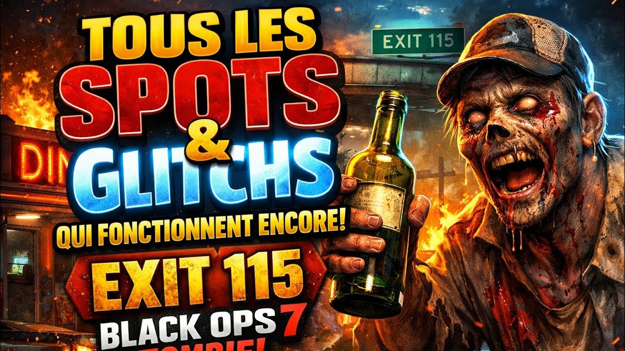 Vidéo spéciale exit 115 Black ops 7 GLITCH / SPOT / ASTUCES 😎