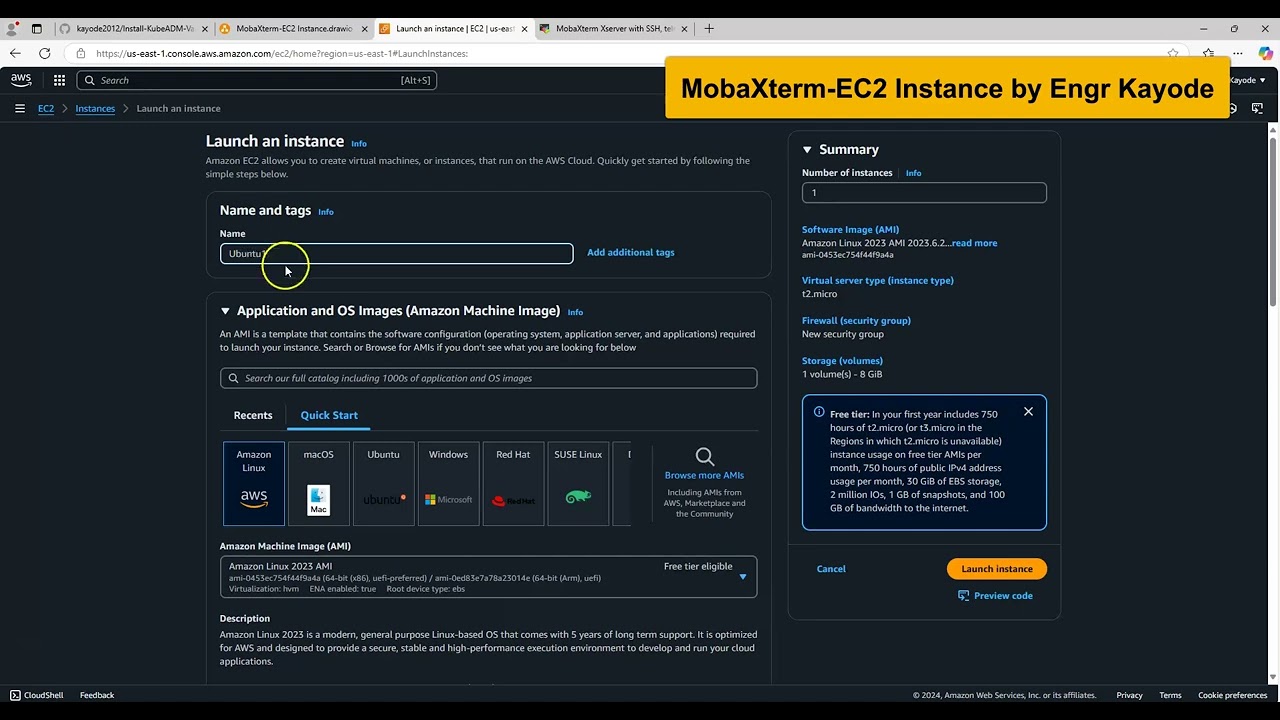How to Connect to AWS EC2 Instance Using MobaXterm