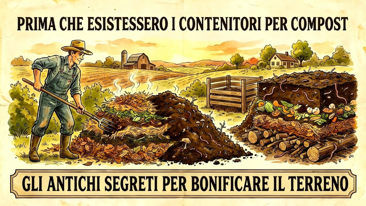 Prima che esistessero le compostiere: come gli agricoltori costruivano il suolo a strati.