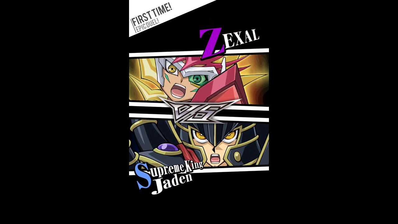 Yugioh Duel Links - First Epic Duel! Supreme King Jaden Vs ZEXAL
