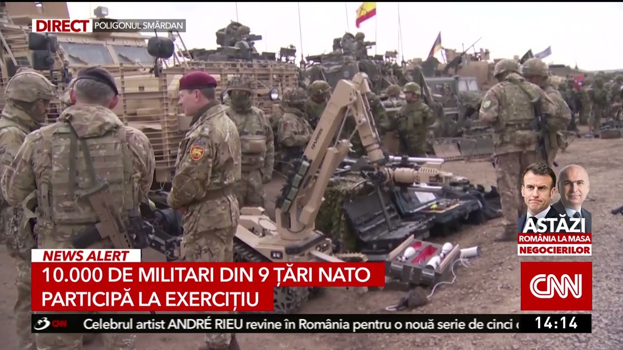 Exercițiu militar &icirc;ntr-un moment critic pentru Europa. SUA nu participă