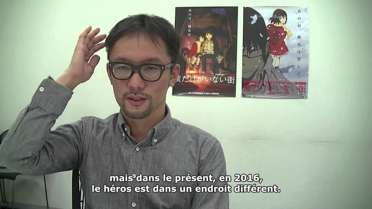 Interview de Tomohiko Itô, réalisateur de l'anime Erased !