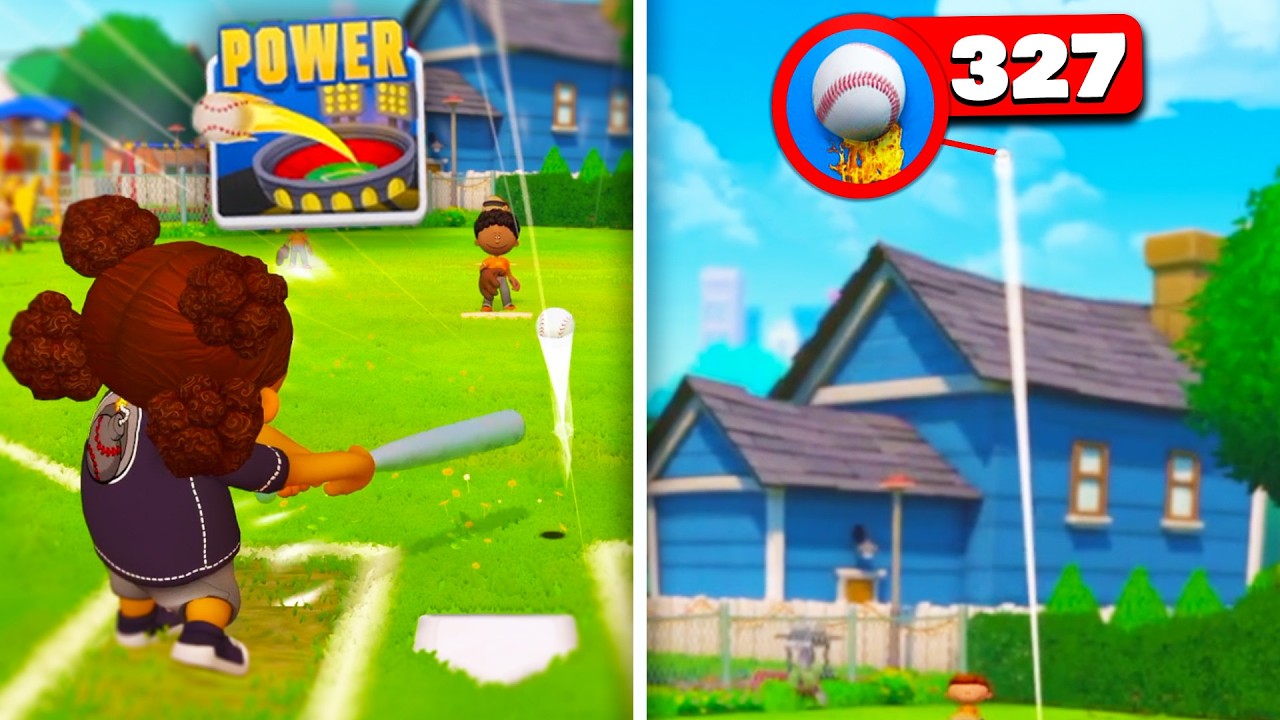 Я выбил хоум-ран в Backyard Baseball