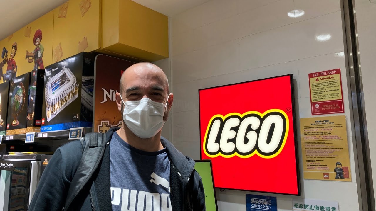 Herr Baustein in Japan - Impressionen vom LEGO Store in Tokio und Abendessen in Shibuya 🇩🇪 🇯🇵 😏