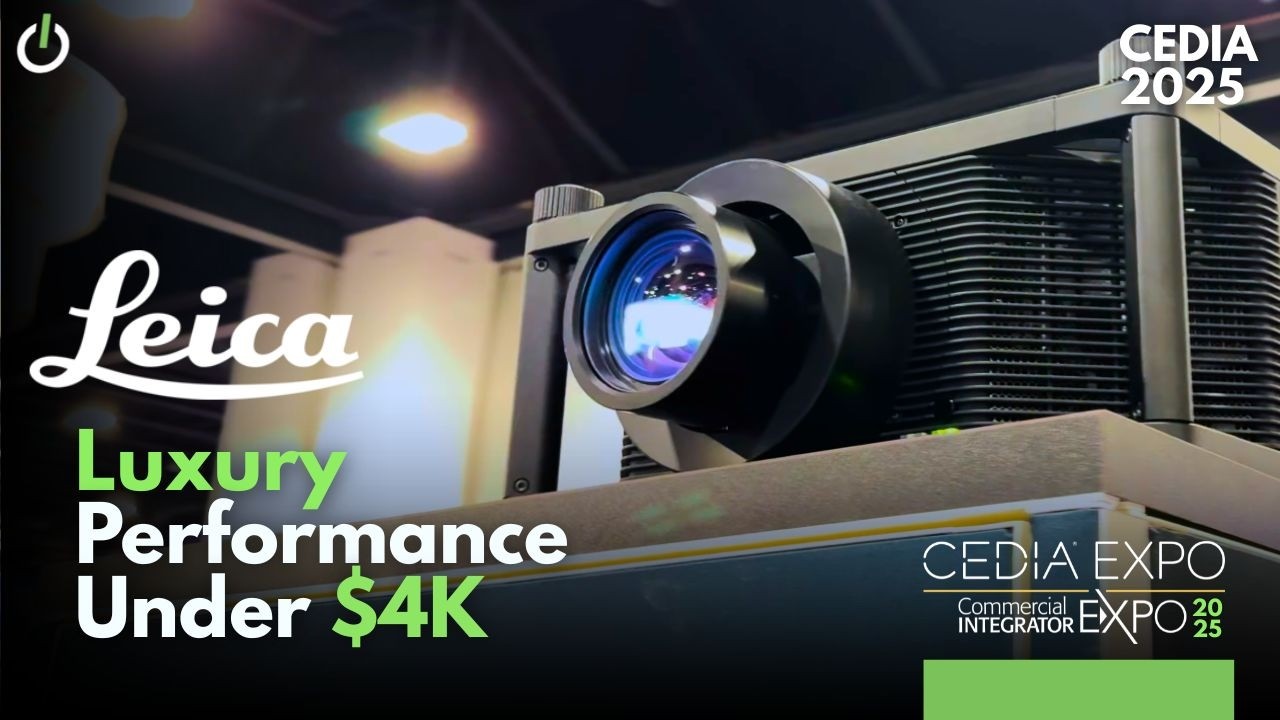 Впечатляющий проектор Leica на выставке CEDIA 2025: яркость, оптика и цена