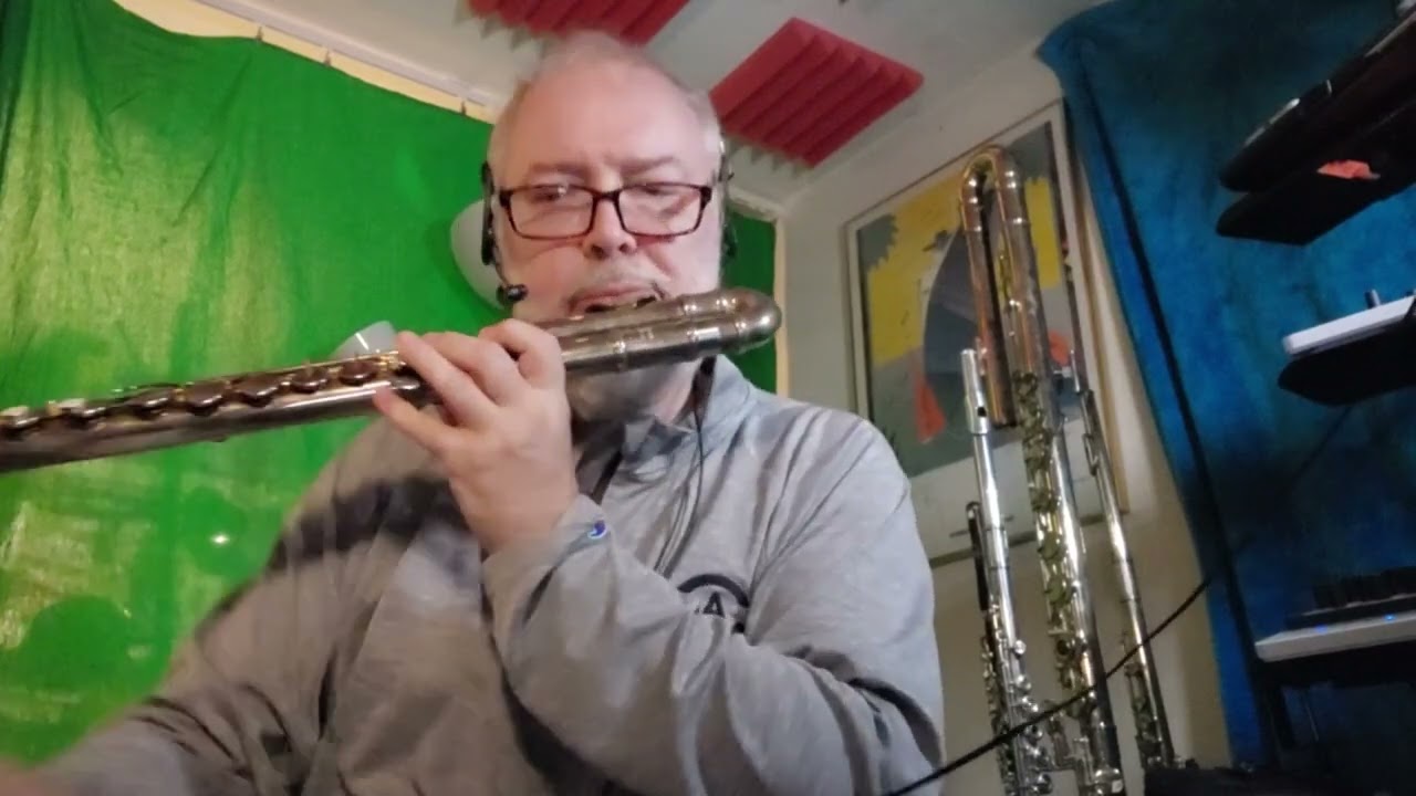 Trevor James Alto Flute  with Chill FX