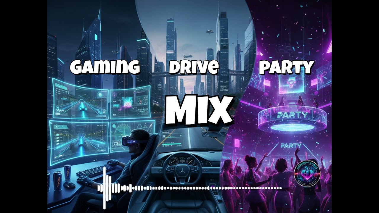 Gaming & Drive & Party Mix 2025 🚀 EDM, Techno & Hip-Hop (1 Hour Bass Boosted)