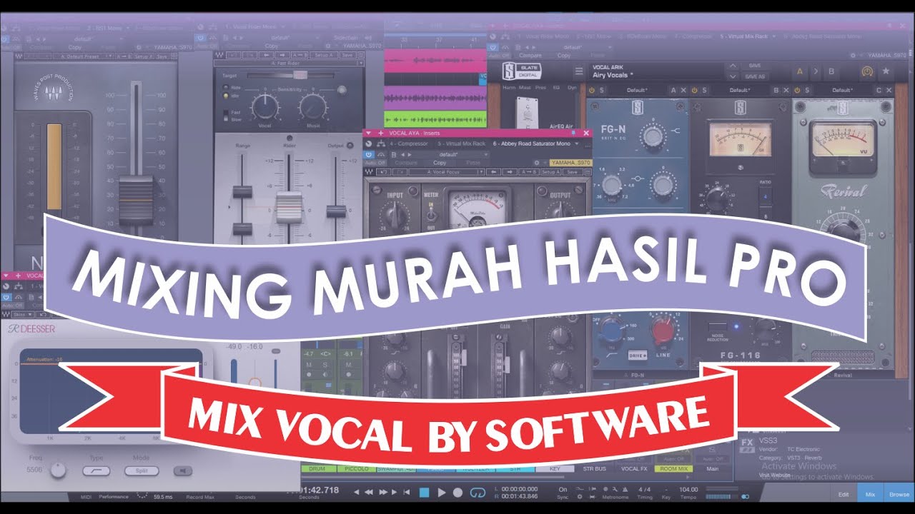 MIXING VOCAL  LUARRR BIASA tanpa MAHAL!