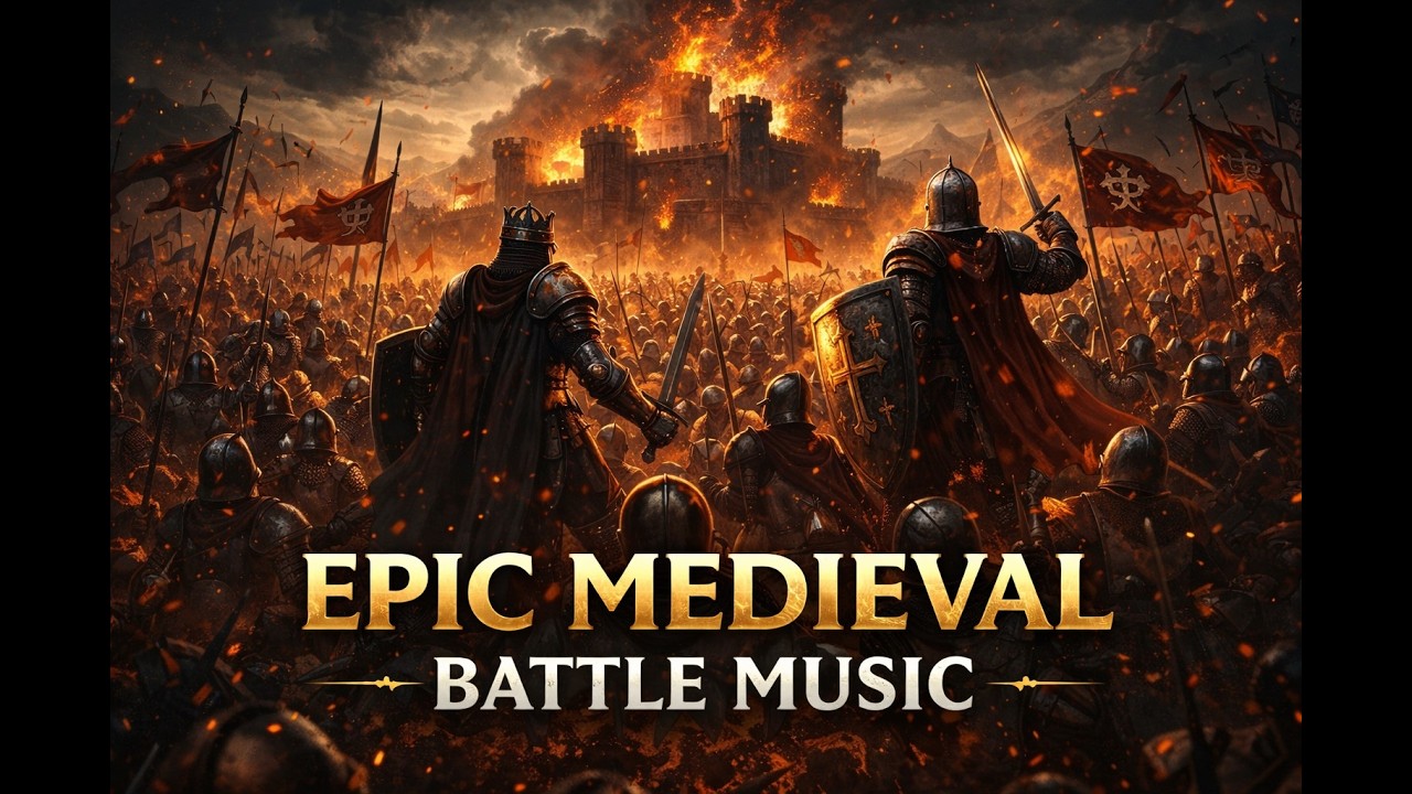 Epic War Music ⚔️ Medieval Battlefield Soundtrack