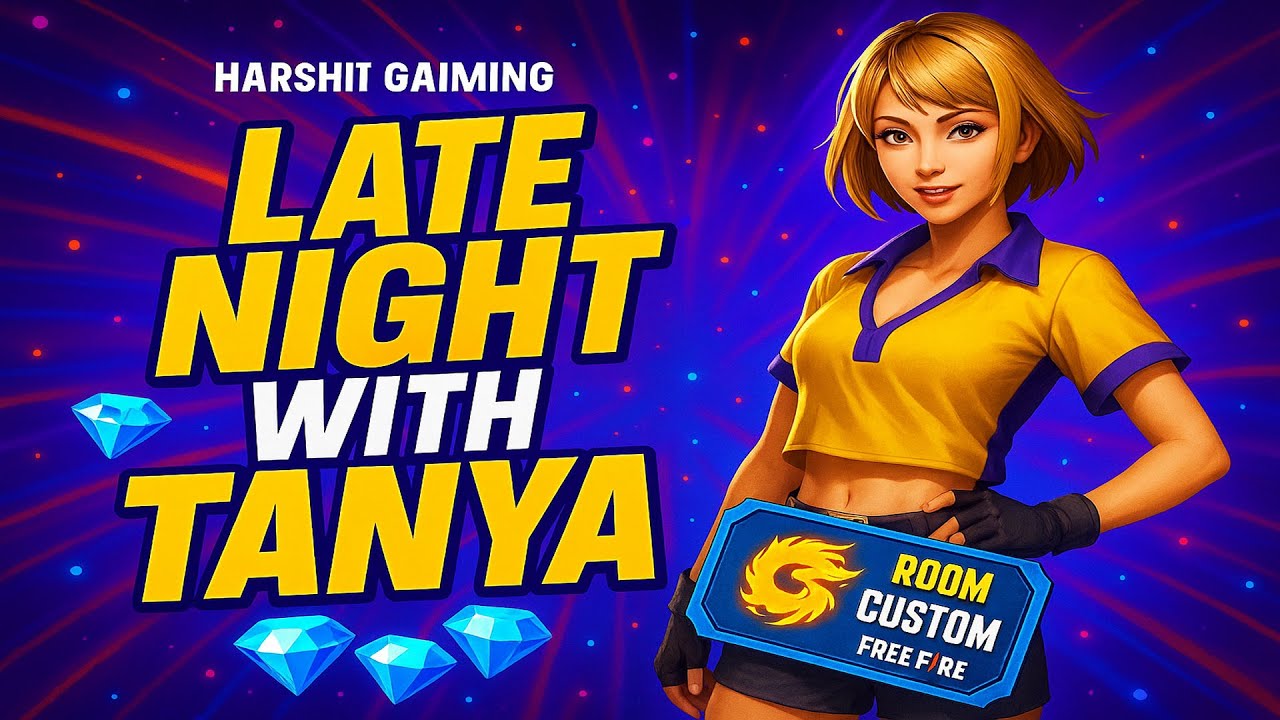 Late Night With Tanya | Free Fire Live #freefire #live #freefirelive #shortslive #livecustom