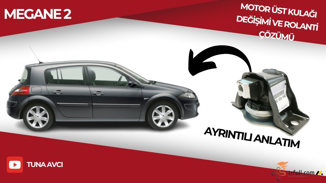 Renault Megane 2 Üst Motor Takozu Arızası, Rölanti Problemi ve Çözümü!