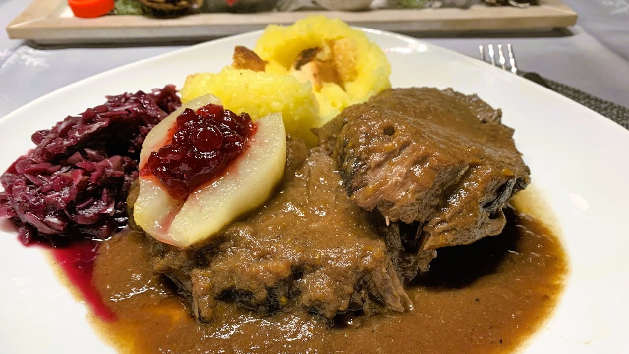 Fränkischer Sauerbraten aus dem Dutch Oven. Besser geht's nicht.