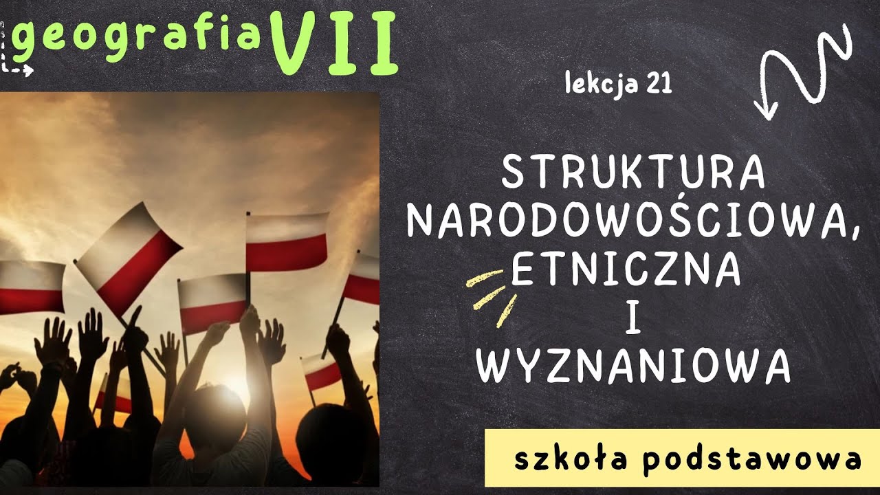 Geografia klasa 7 [Lekcja 21 - Struktura narodowościowa, etniczna i wyznaniowa]