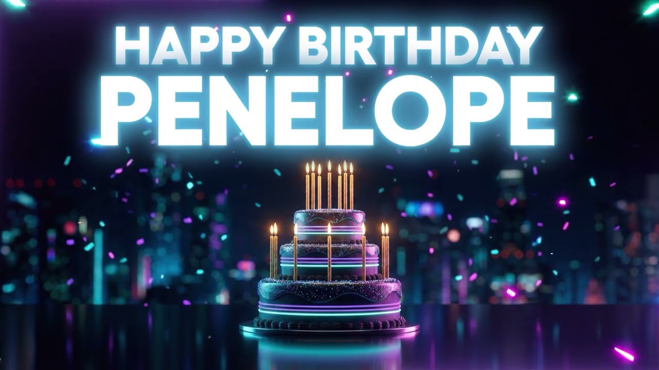 Happy Birthday Penelope 🎵 Classic Birthday Song