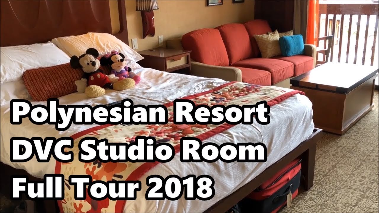 Disney's Polynesian Village Resort | DVC Studio Room Tour 2018 | Walt Disney World