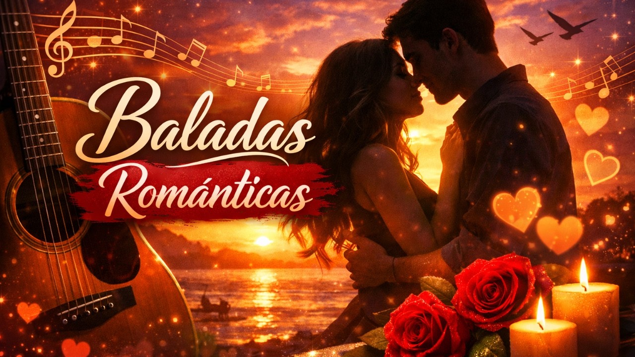 Baladas Románticas Suaves 💞 Música Perfecta para Noches de Amor