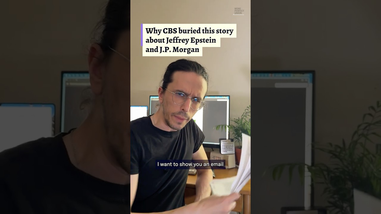 Why CBS buried this story about Jeffrey Epstein and J.P. Morgan