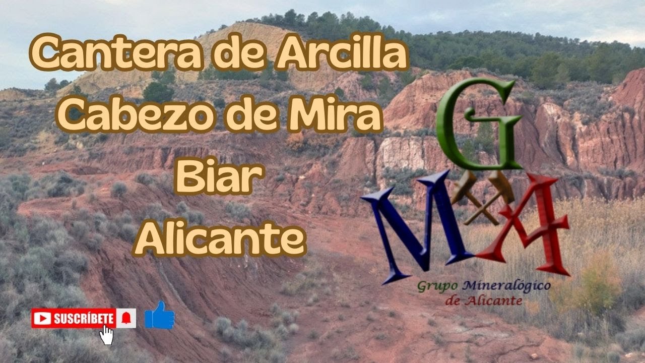 Cantera de Arcilla, Cabezo de Mira, Biar, Alicante