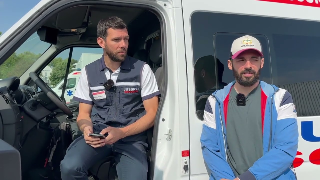 Tour de France des travailleurs passionnés | Emma et Mael | Binôme ambulancier de choc !