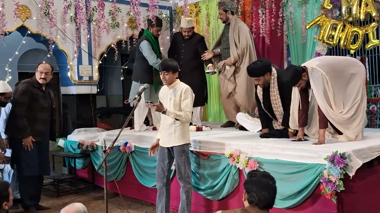 Jashn e wali Al Asr janab Syed Dayam Zaidi Meeruti 1447,Hijri,2026,up, India 🇮🇳 uttar pradesh Meerut