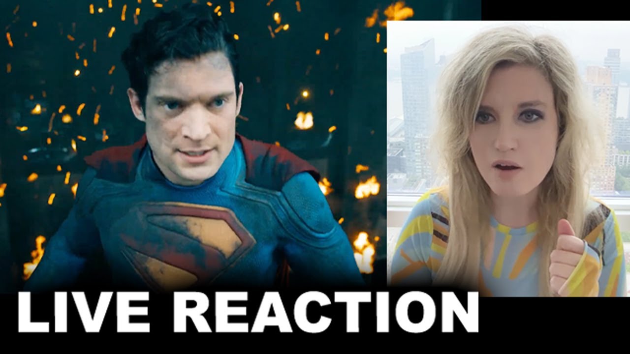 Superman Trailer REACTION - 2025 James Gunn, David Corenswet