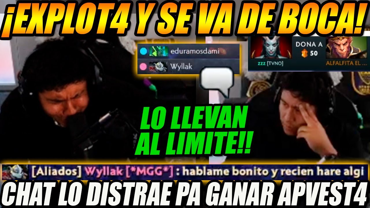 SE VA DE BOCA!! MACARIUS es llevado al LIMITE y EXPLOT4😱| CHAT lo distrae en minuto DECISIVO🤣