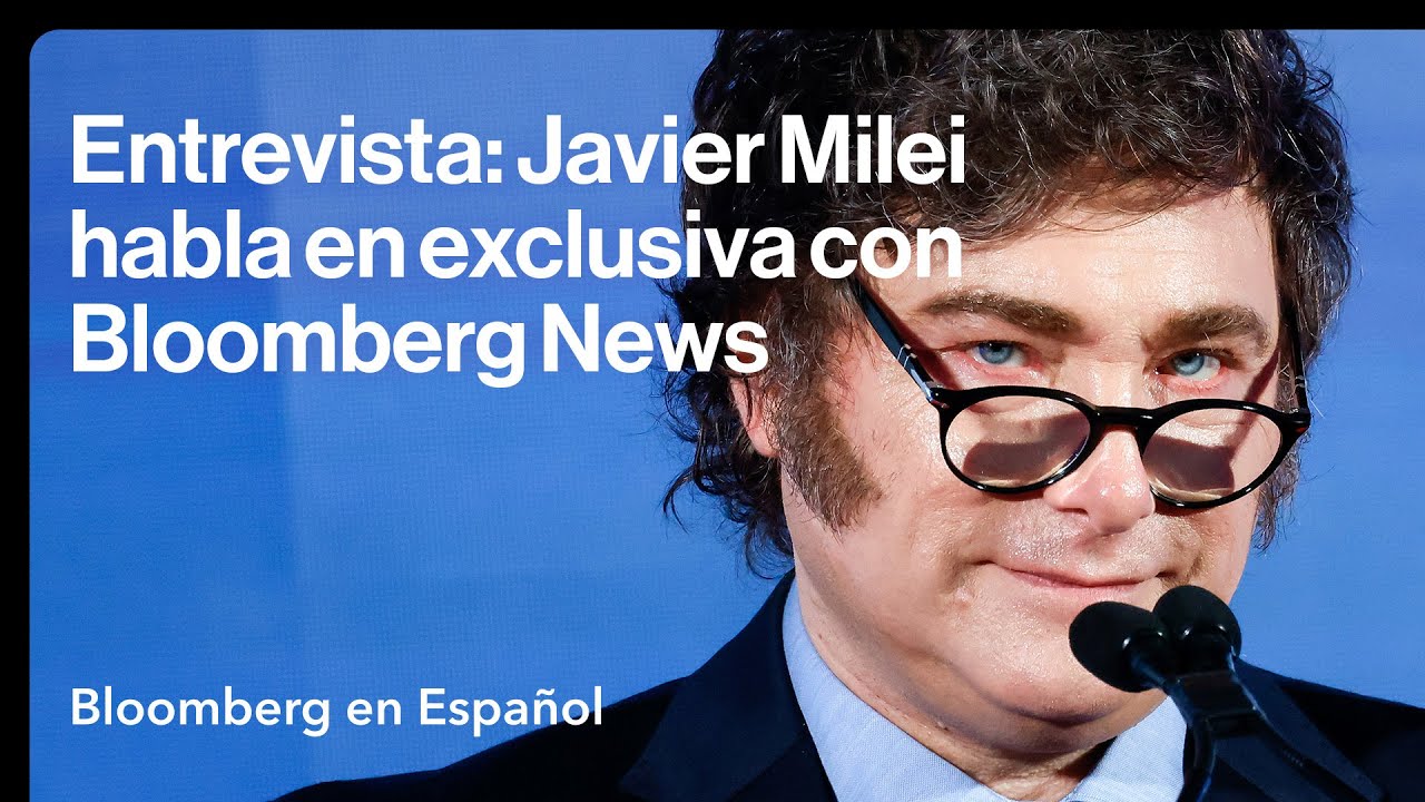 Javier Milei habla en exclusiva con Bloomberg News: Davos 2025