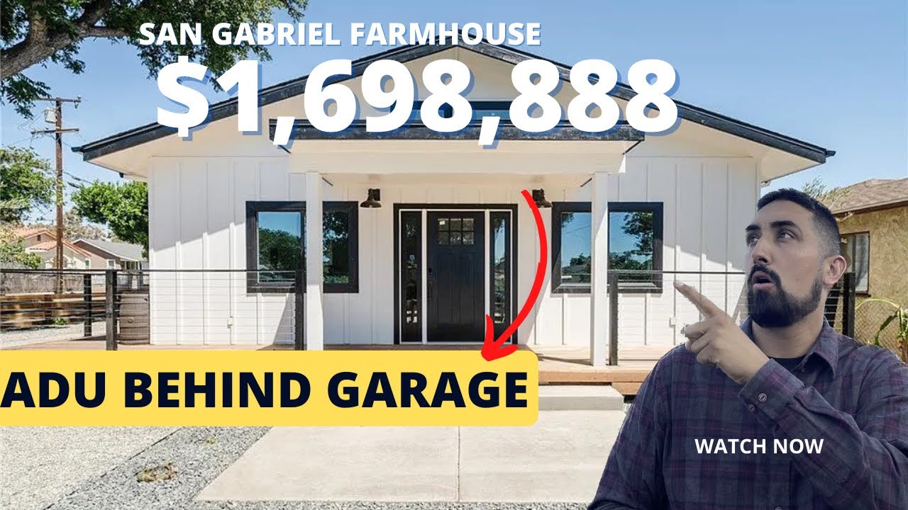 Beautiful farmhouse with ADU for sale near Los Angeles! $1.6M+
