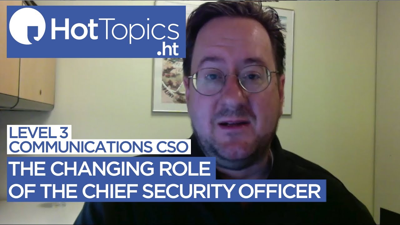 The changing role of the Chief Security Officer