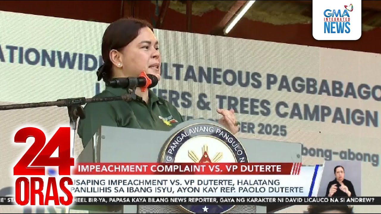 3 impeachment complaint vs VP Duterte, inaasahang maisasalang na sa order... | 24 Oras