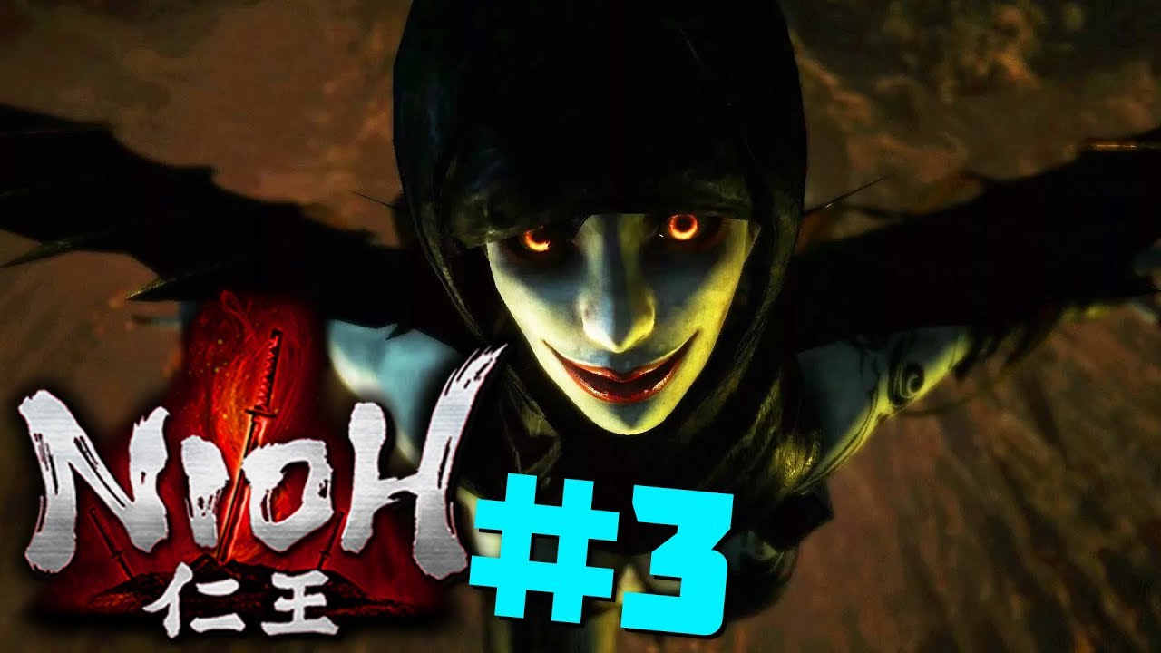 Пещеры и ёкаи | Босс Хино-Энма | Остановился=проиграл [Nioh PC #3]