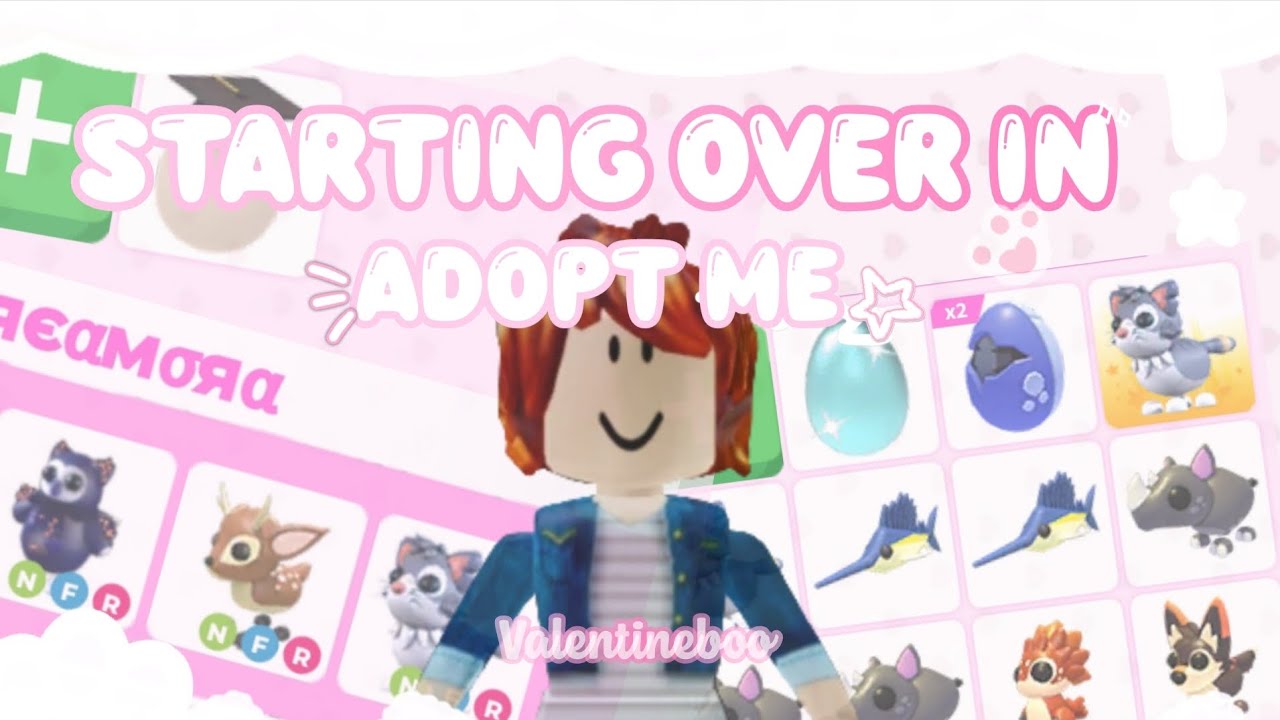 𝜗𝜚⋆₊Starting Over In *Adopt ME*⋆ 𐙚 ̊. 