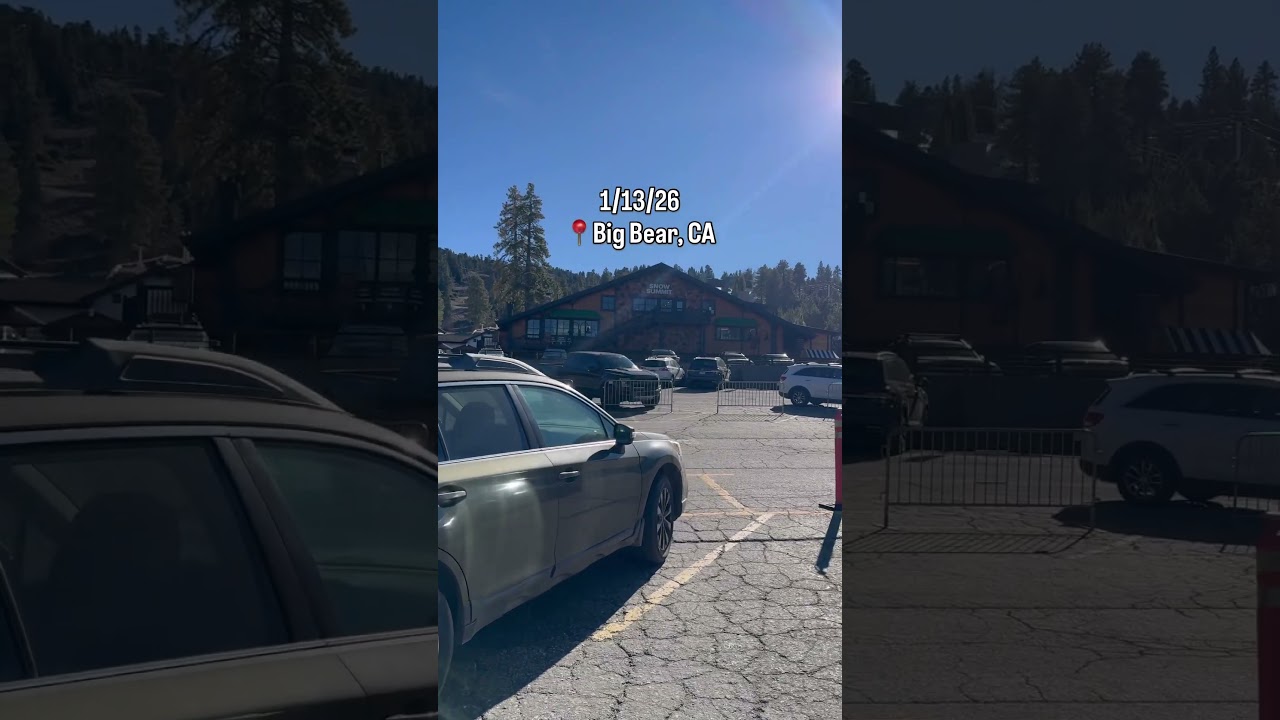 Big bear weather update of the day!