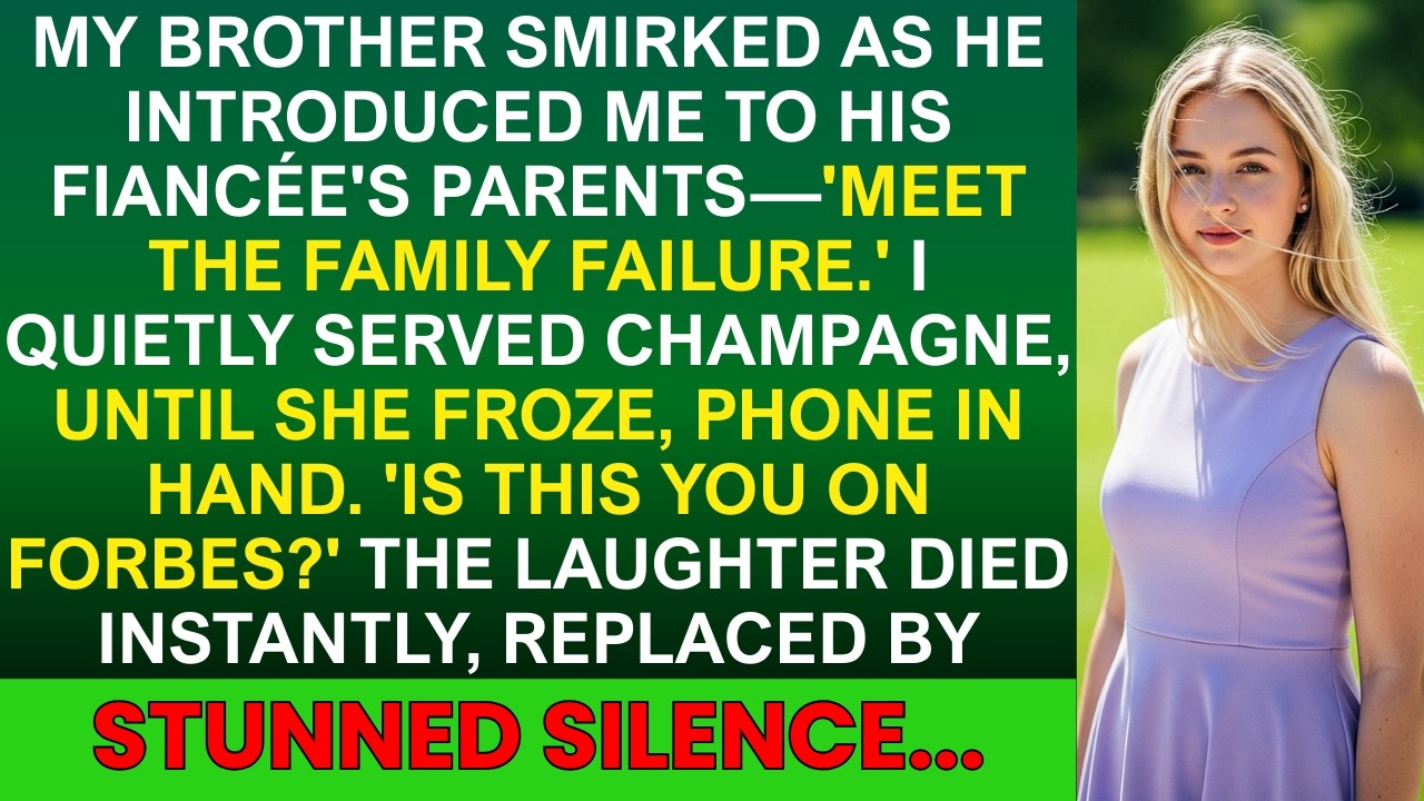 My Brother Called Me the Family Failure—Then His Fiancée Discovered I Was the Billionaire CEO