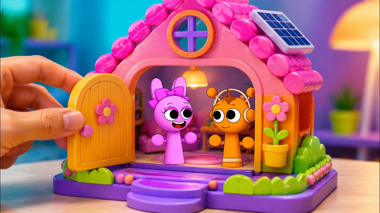 Poor Sprunki Were Abandoned🥹🥲 *We Found Sprunki And Built Them Home*
