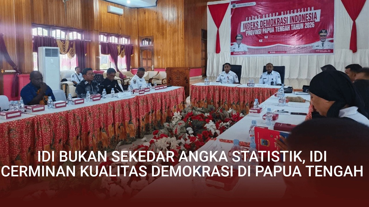 IDI BUKAN SEKEDAR ANGKA STATISTIK, IDI CERMINAN KUALITAS DEMOKRASI DI PAPUA TENGAH