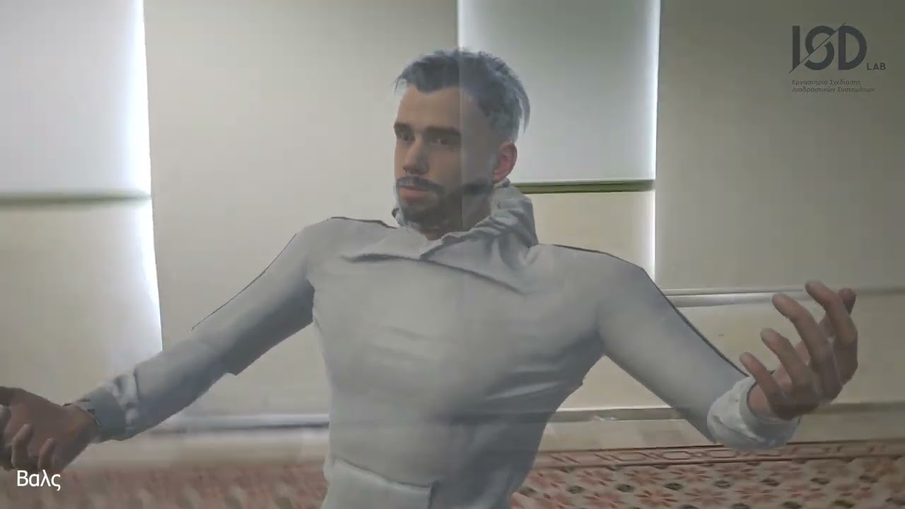 Dancing motion capture with AR/VR partners